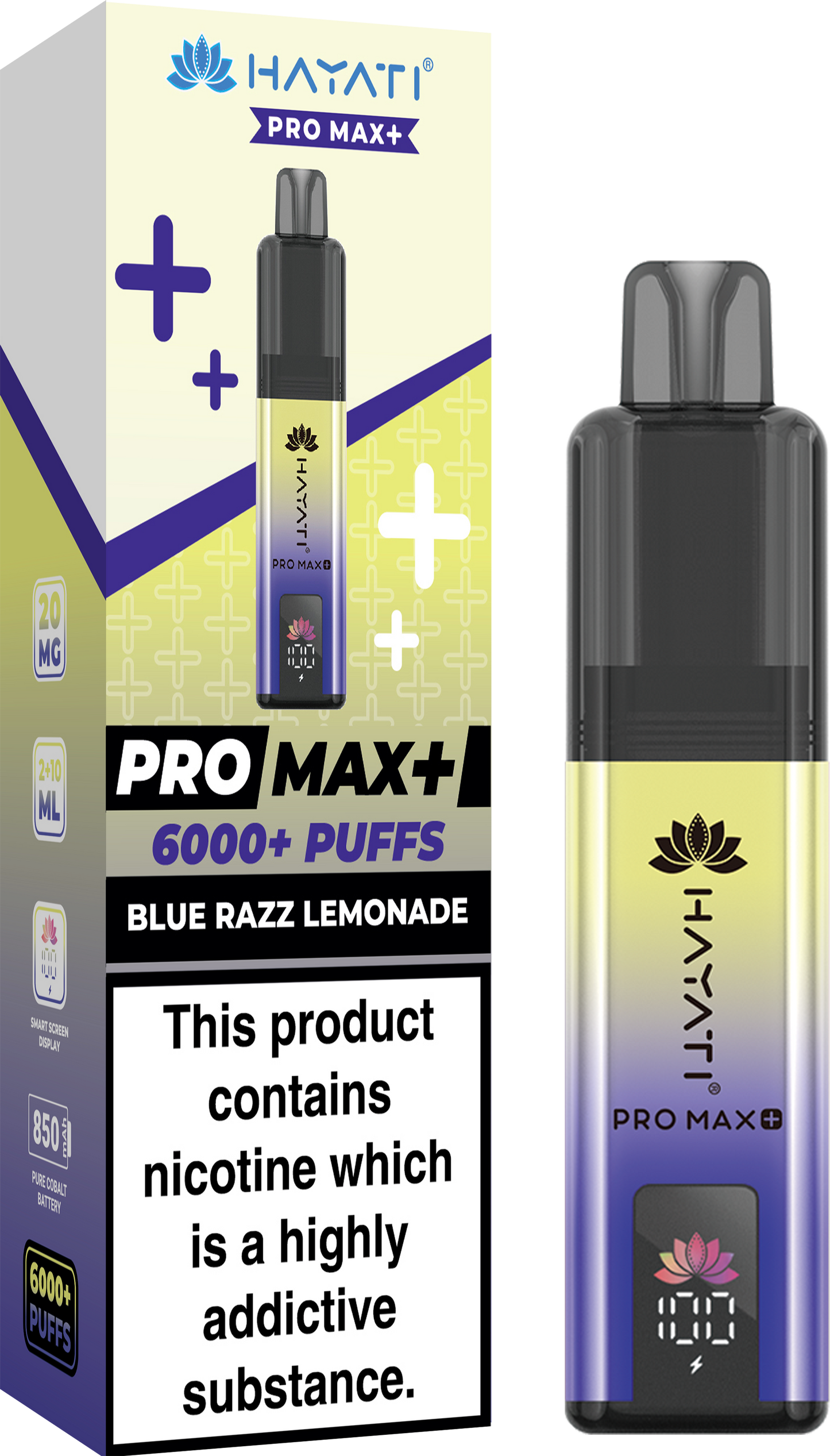 Hayati Pro Max Plus 6000 Prefilled Vape Box of 5