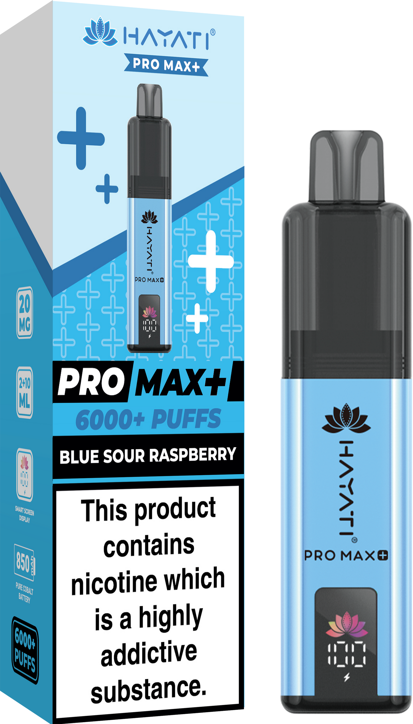 Hayati Pro Max Plus 6000 Prefilled Vape Box of 5
