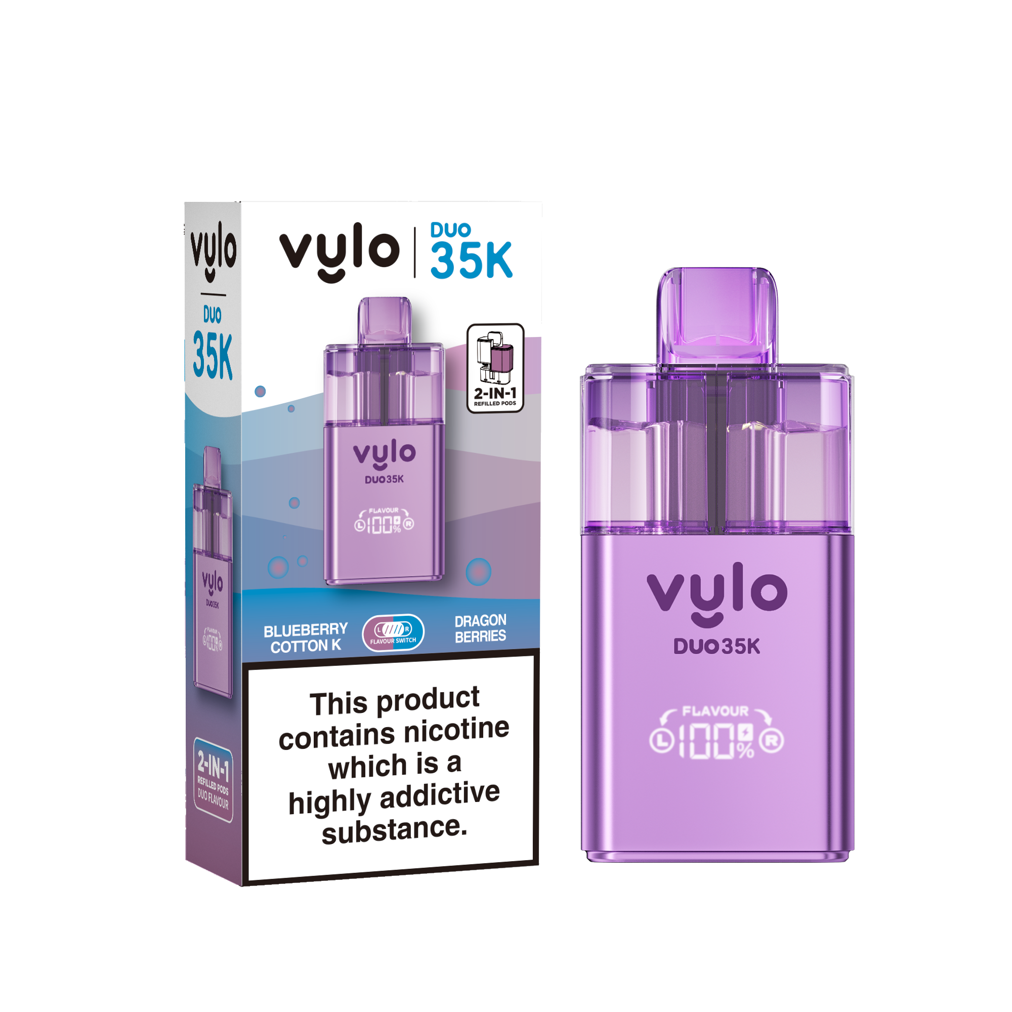 Vylo Duo 35k Prefilled Pod Kit Box of 5