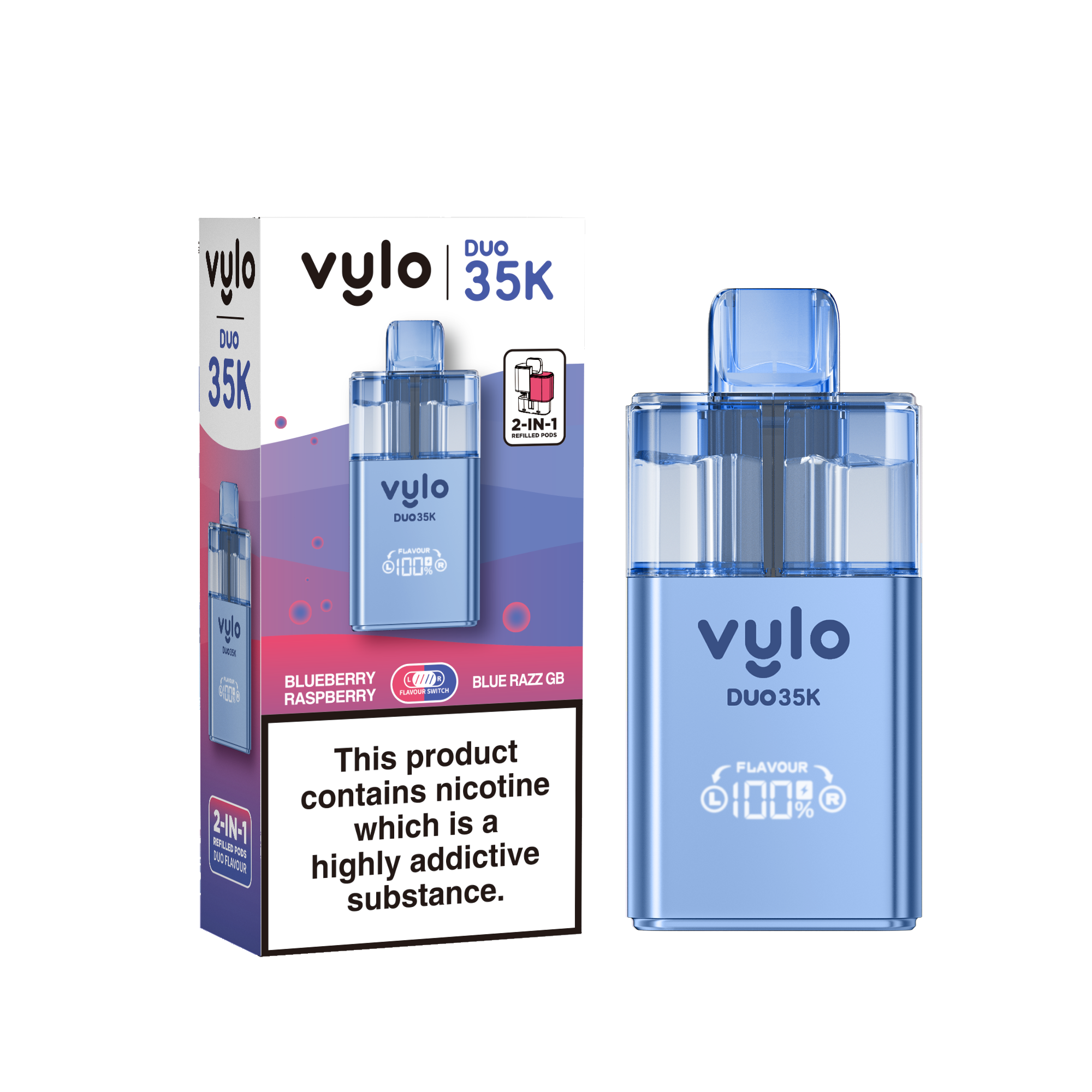 Vylo Duo 35k Prefilled Pod Kit Box of 5
