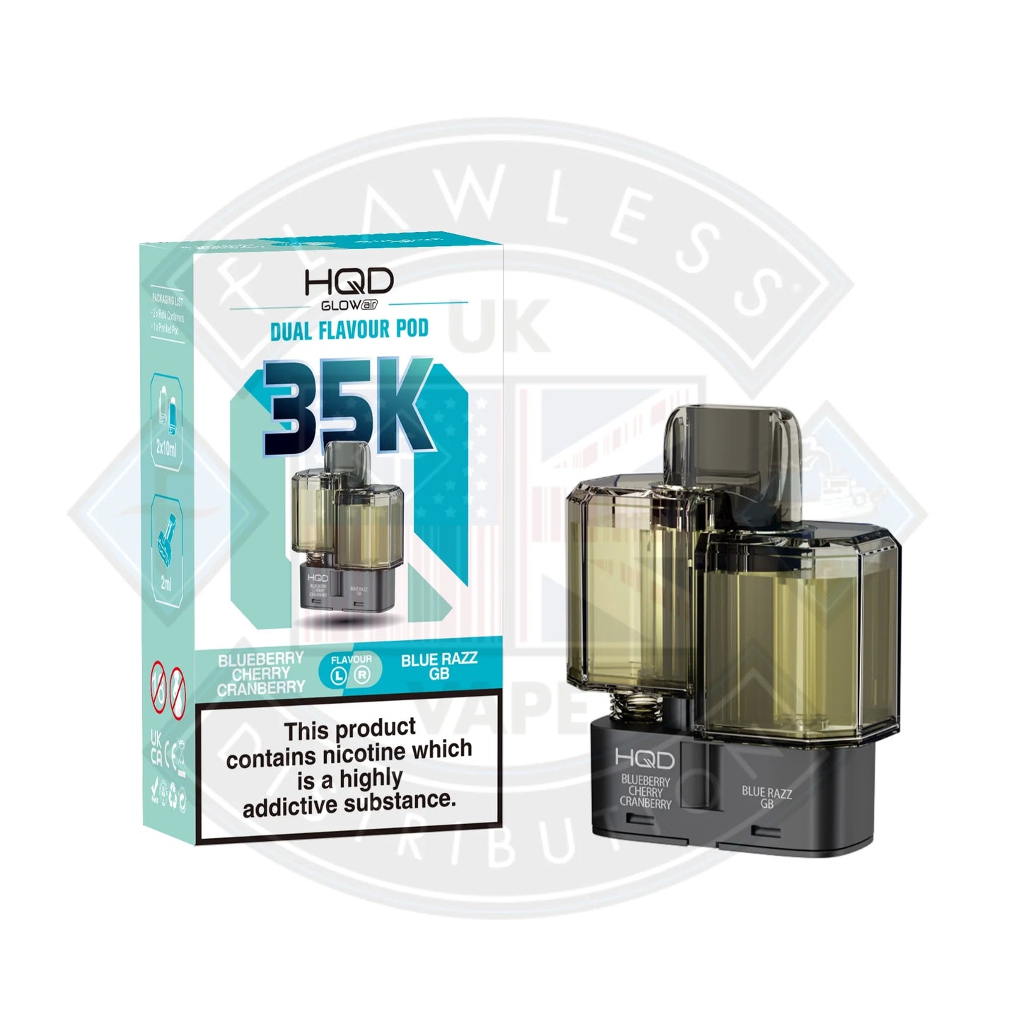 Buy HQD Glow Air 35K Refill Pods