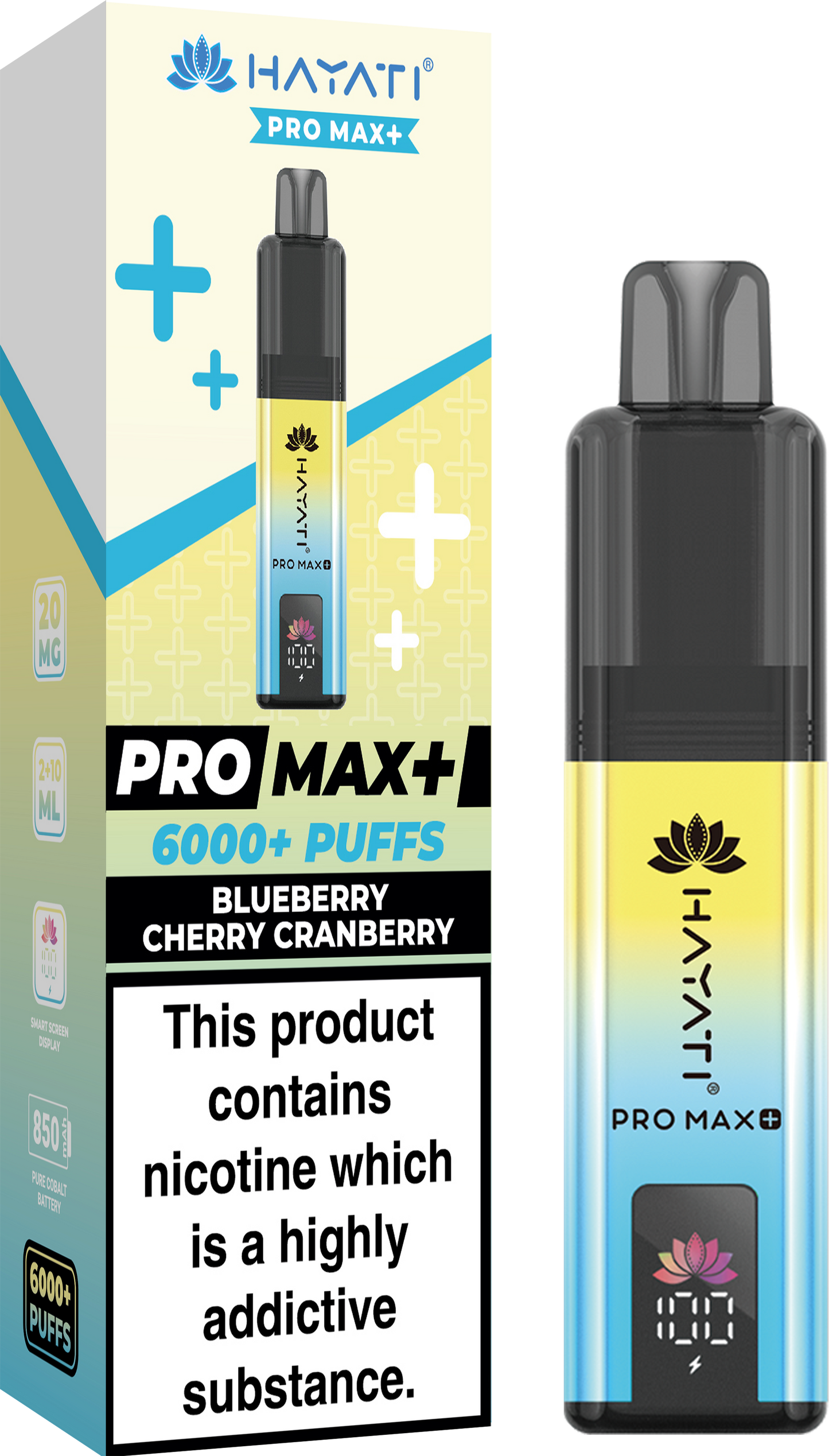 Hayati Pro Max Plus 6000 Prefilled Vape Box of 5