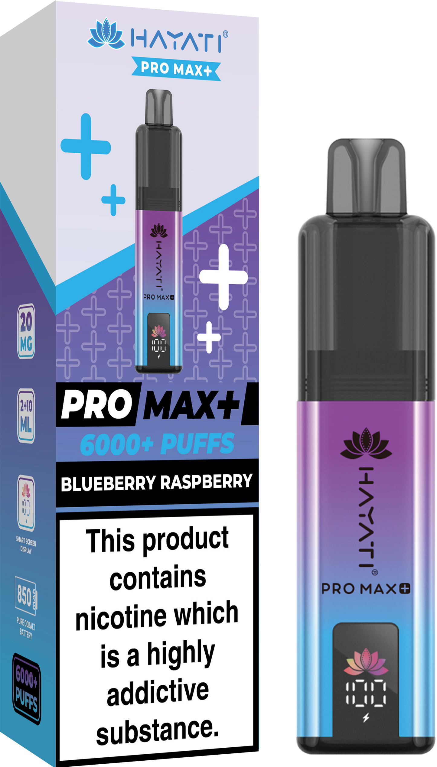 Hayati Pro Max Plus 6000 Prefilled Vape Box of 5