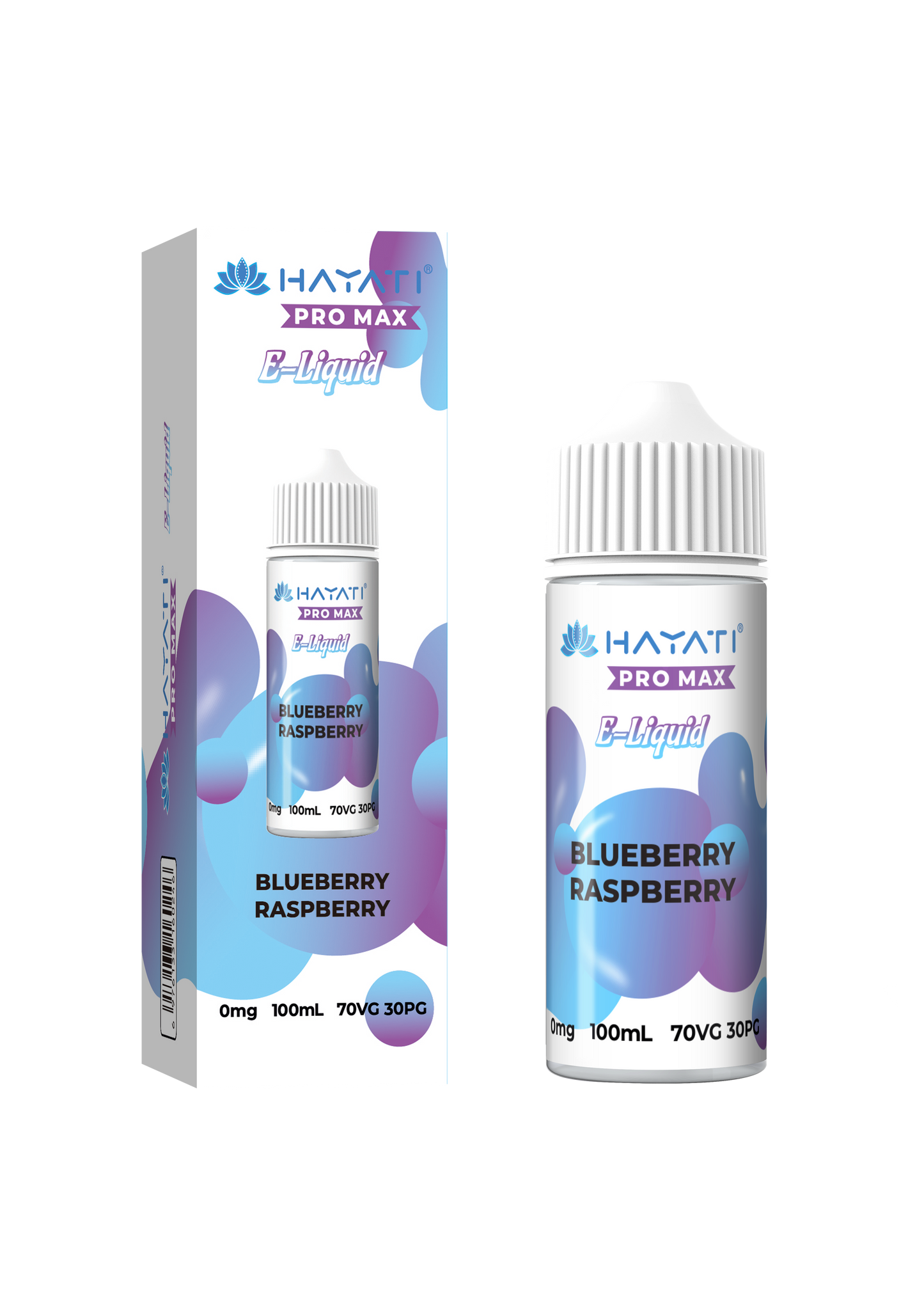 Buy Hayati Pro Max E-liquid 100ml Vape Juice Blueberry Raspberry
