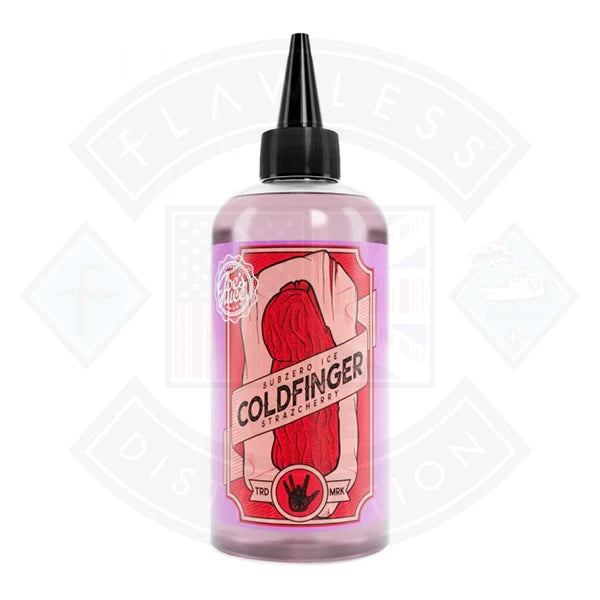 Buy Cold Finger - Strazcherry Subzero Ice (Cherry Ice) 0mg 200ml Shortfill E-Liquid