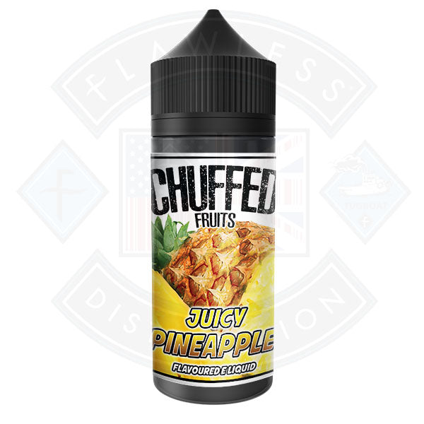 Buy Chuffed Fruits - Juicy Pineapple 0mg 100ml Shortfill E-Liquid