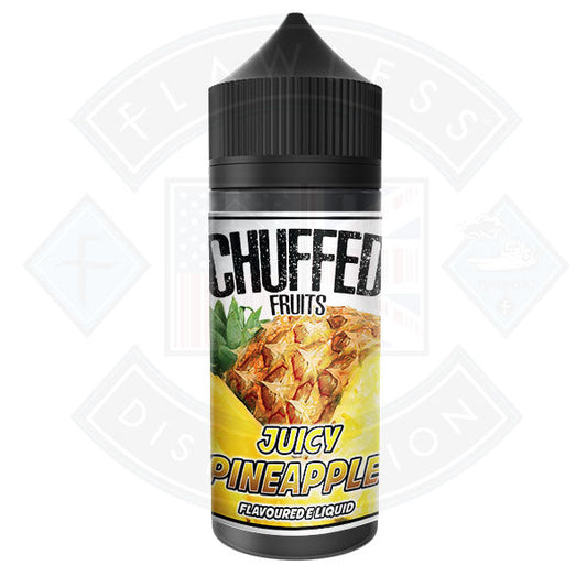 Buy Chuffed Fruits - Juicy Pineapple 0mg 100ml Shortfill E-Liquid