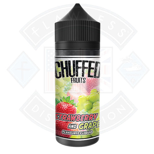 Buy Chuffed Fruits - Strawberry and Grape 0mg 100ml Shortfill E-Liquid