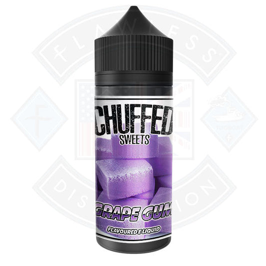 Buy Chuffed Sweets - Grape Gum 0mg 100ml Shortfill E-Liquid