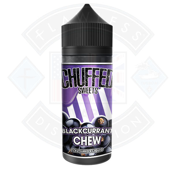 Buy Chuffed Sweets - Blackcurrant Chew 0mg 100ml Shortfill E-Liquid
