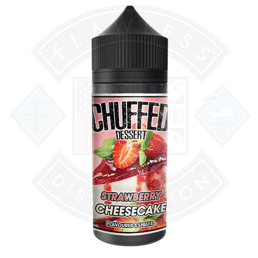 Buy Chuffed Dessert - Strawberry Cheesecake 0mg 100ml Shortfill E-Liquid