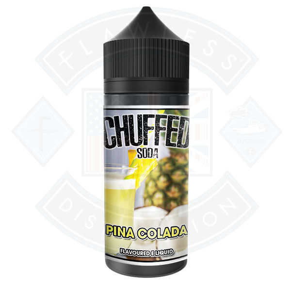 Buy Chuffed Soda - Pina Colada 0mg 100ml Shortfill E-Liquid