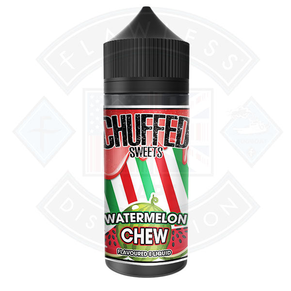 Buy Chuffed Sweets - Watermelon Chew 0mg 100ml Shortfill E-Liquid