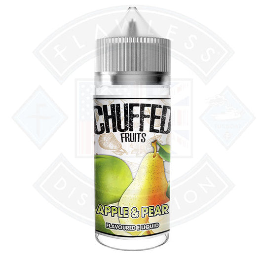 Buy Chuffed Fruits - Apple and Pear 0mg 100ml Shortfill E-Liquid