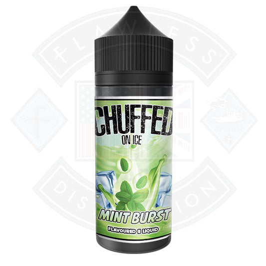 Buy Chuffed On Ice - Mint Burst 0mg 100ml Shortfill E-Liquid