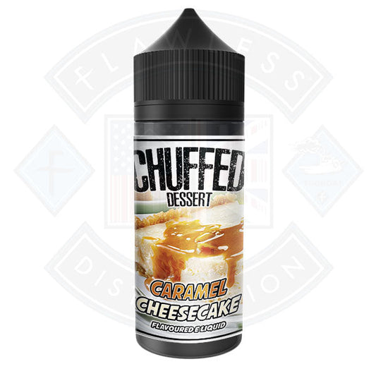 Buy Chuffed Dessert - Caramel Cheesecake 0mg 100ml Shortfill E-Liquid