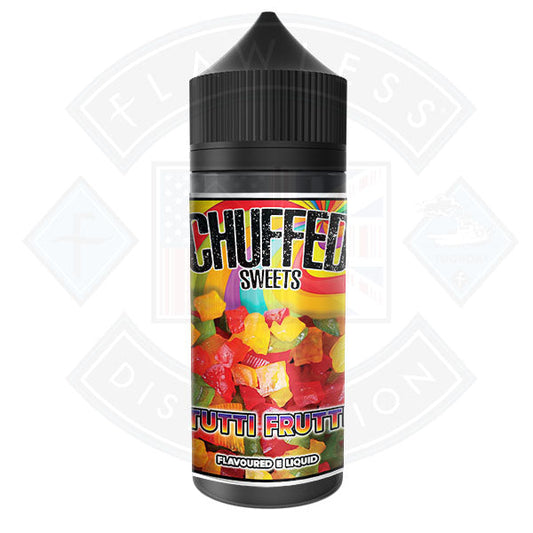 Buy Chuffed Sweets - Tutti Frutti 0mg 100ml Shortfill E-Liquid