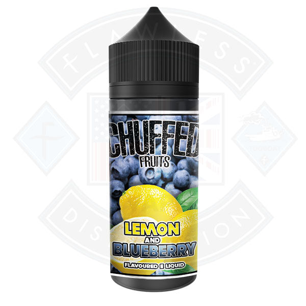 Buy Chuffed Fruits - Lemon & Blueberry 0mg 100ml Shortfill E-Liquid