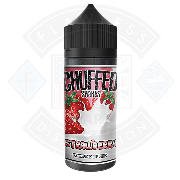 Buy Chuffed Shakes - Strawberry 0mg 100ml Shortfill E-Liquid