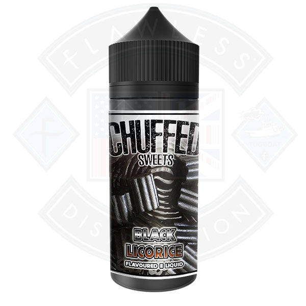 Buy Chuffed Sweets - Black Licorice 0mg 100ml Shortfill E-Liquid