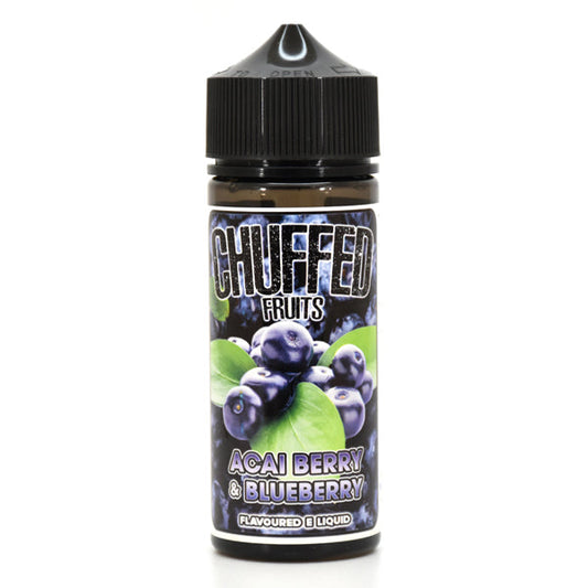 Buy Chuffed Fruits - Acai and Blueberry 0mg 100ml Shortfill E-Liquid