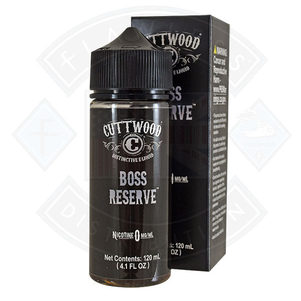 Buy Cuttwood Classic- Boss Reserve 0mg 100ml Shortfill