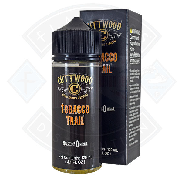 Buy Cuttwood Classic- Tobacco Trail 0mg 100ml Shortfill