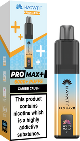 Hayati Pro Max Plus 6000 Prefilled Vape Box of 5