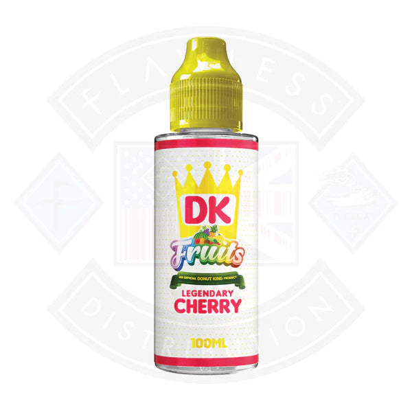 Buy Donut King Fruits - Legendary Cherry 0mg 100ml Shortfill
