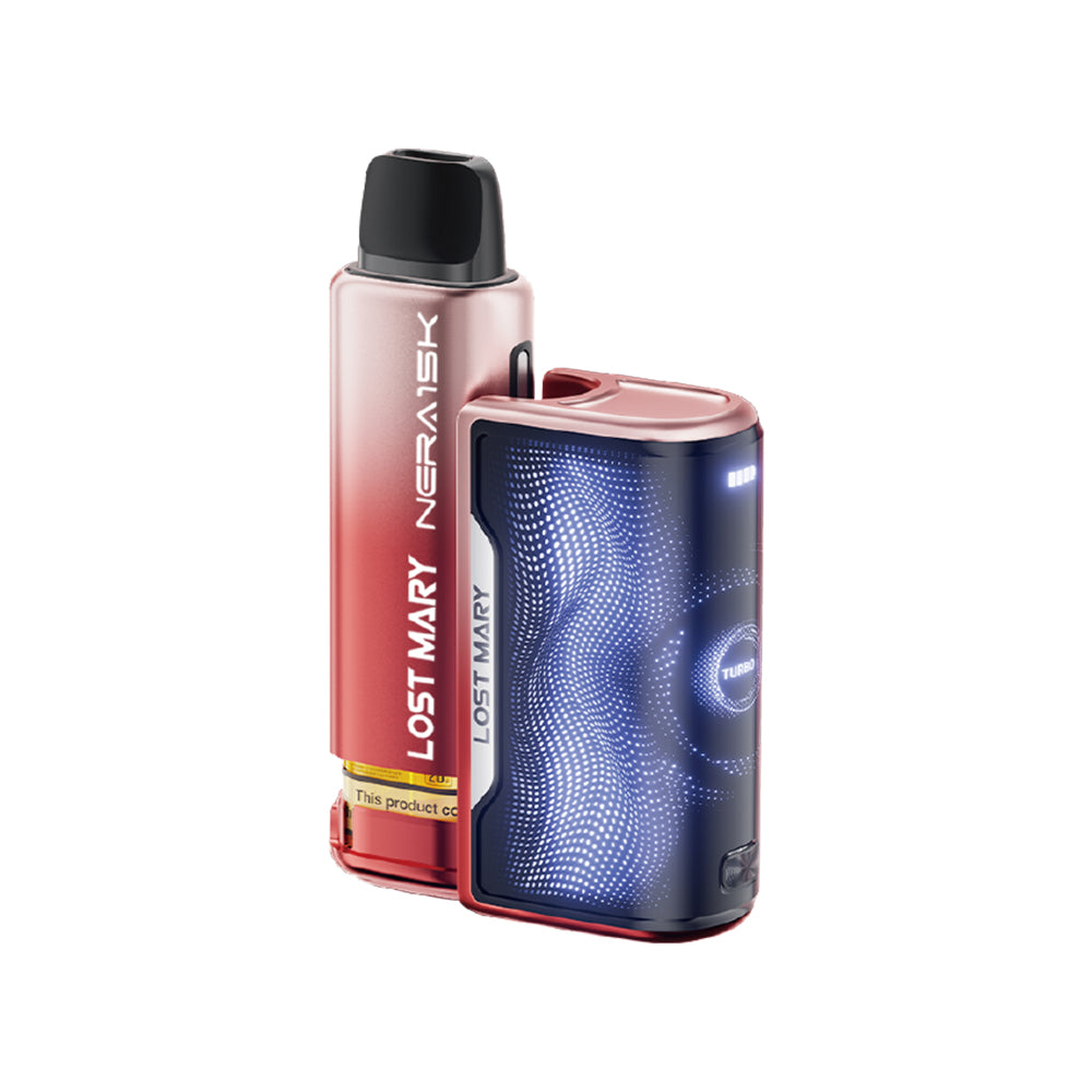 Buy Lost Mary Nera 30K Disposable Vape Box of 5 Cherry Ice