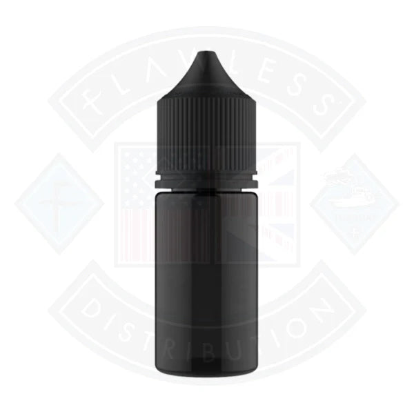 Buy Chubby Gorilla 30ml Stubby Black Transparent Bottle with Black Top - (SOLD IN BOXES - 1000 BOTTLES PER BOX)