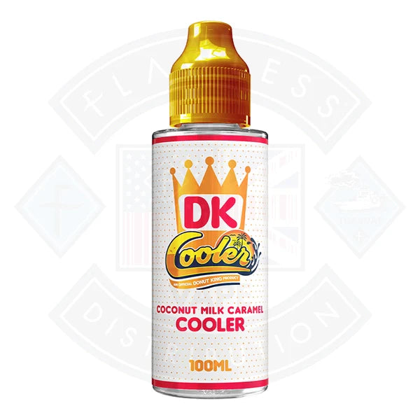 Buy Donut King Cooler - Coconut Milk Caramel 0mg 100ml Shortfill
