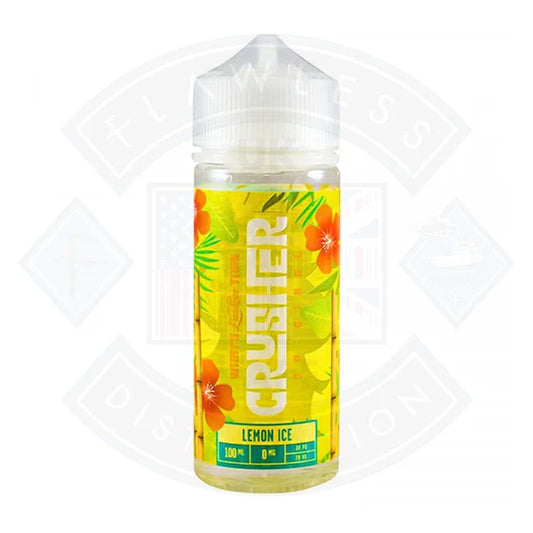 Buy Crusher Lemon Ice 100ml 0mg (New Look)