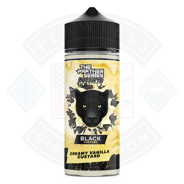 Buy Dr Vapes Dessert Series - Black Custard (Creamy Vanilla Custard) 100ml 0mg Shortfill e-liquid