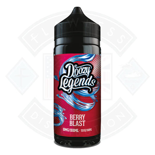 Buy Doozy Vape Legends- Berry Blast 0mg 100ml Shortfill