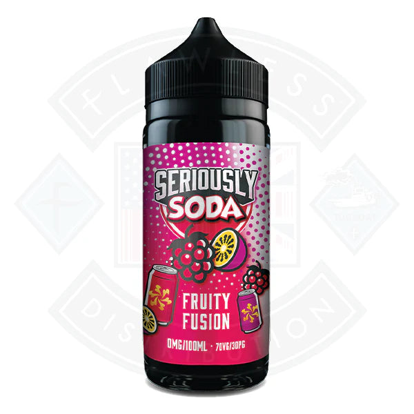Buy Doozy Vape Seriously Soda- Fruity Fusion 100ml Shortfill