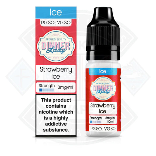 Buy Dinner Lady Ice 50/50 Strawberry Ice 10ml