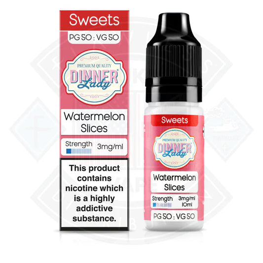 Buy Dinner Lady Sweets 50/50 Watermelon Slices 10ml