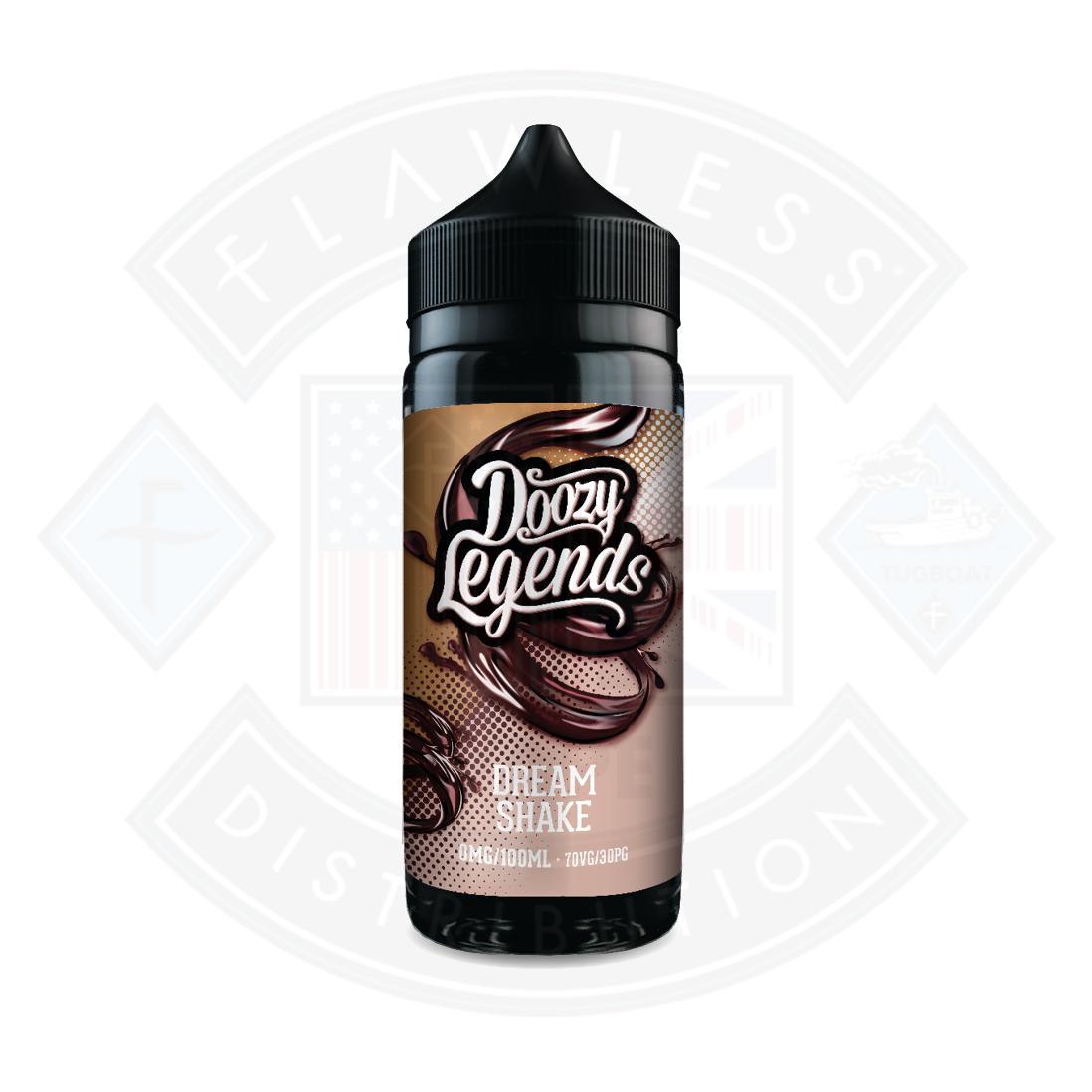 Buy Doozy Vape Legends- Dream Shake 0mg 100ml Shortfill