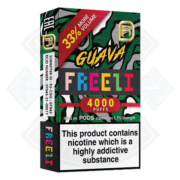 Buy Freeze NanoStix Pods- Guava 4000puff 1.7%/ 4pack