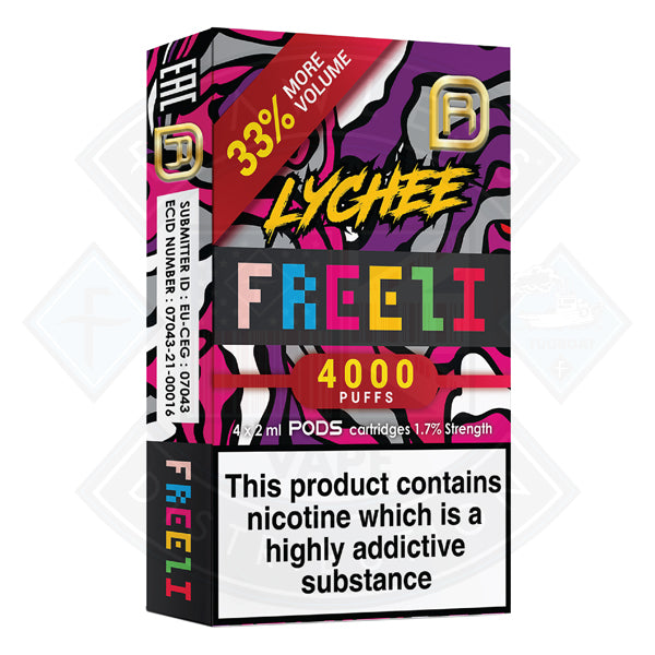 Buy Freeze NanoStix Pods- Lychee 4000puff 1.7%/ 4pack