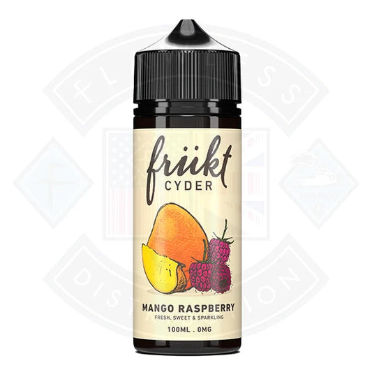 Buy Frukt Cyder E-Liquid - Mango Raspberry 0mg 100ml Shortfill