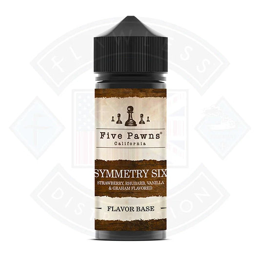 Buy Five Pawns - Symmetry Six 0mg 100ml Shortfill