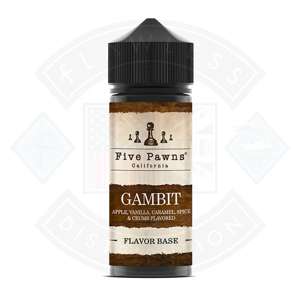 Buy Five Pawns - Gambit 0mg 100ml Shortfill