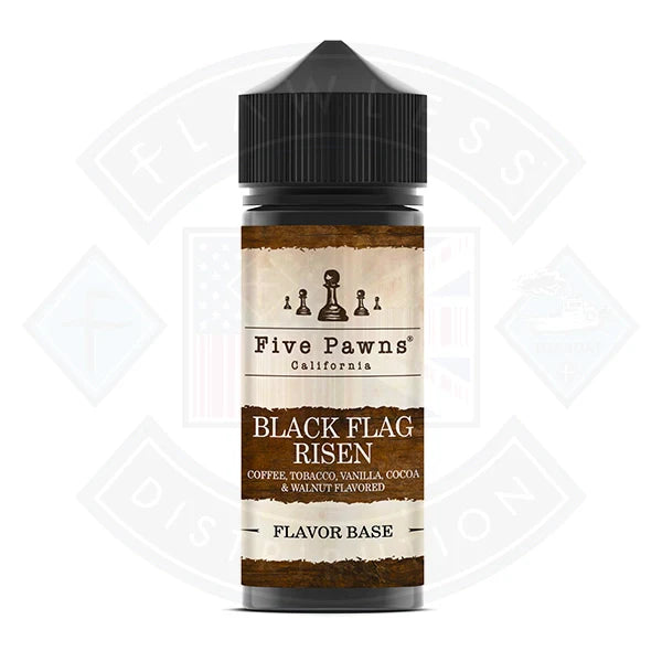 Buy Five Pawns - Black Flag Risen 0mg 100ml Shortfill