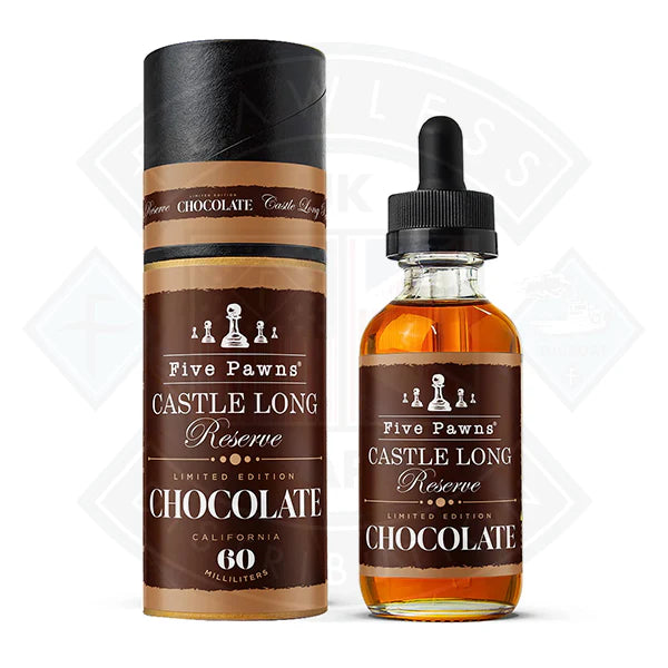 Buy Five Pawns - Castle Long Reserve - Chocolate 50ml 0mg Shortfill