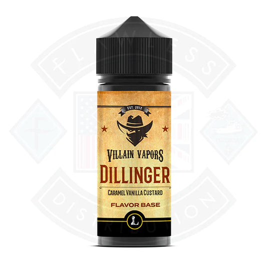 Buy Five Pawns - The Legacy Collection Vape Villain Vapors - Dillinger 0mg 100ml Shortfill