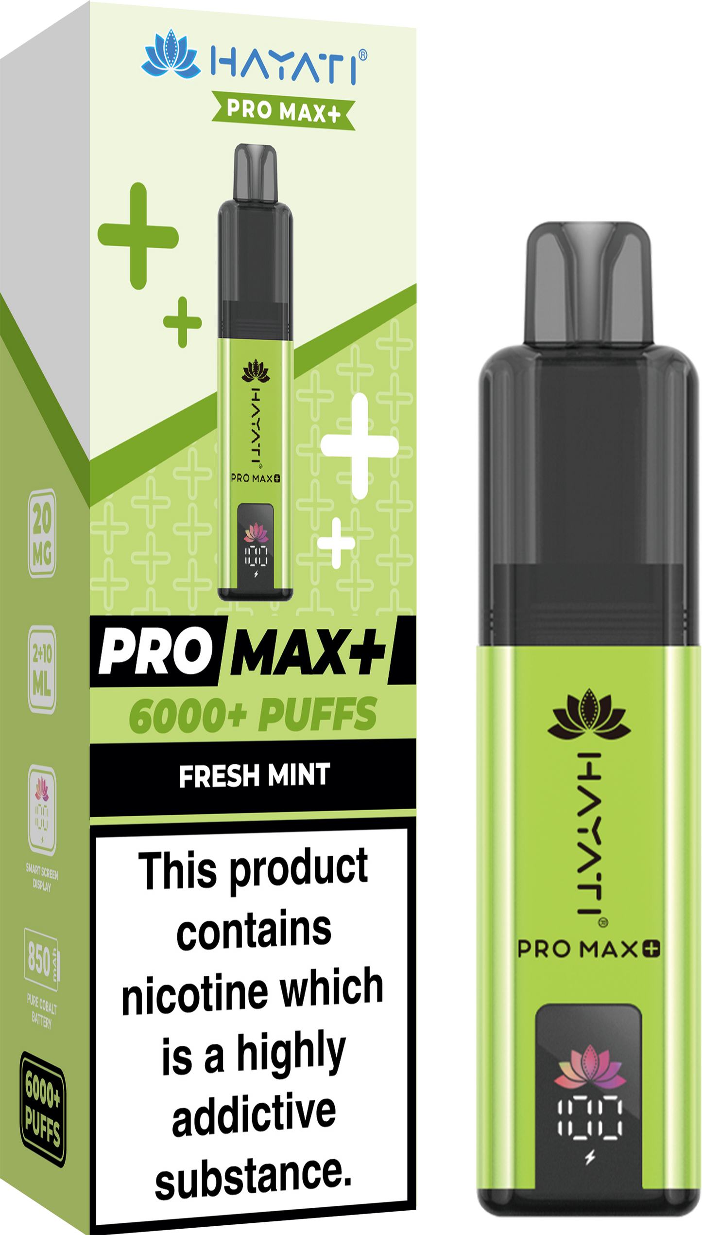 Hayati Pro Max Plus 6000 Prefilled Vape Box of 5