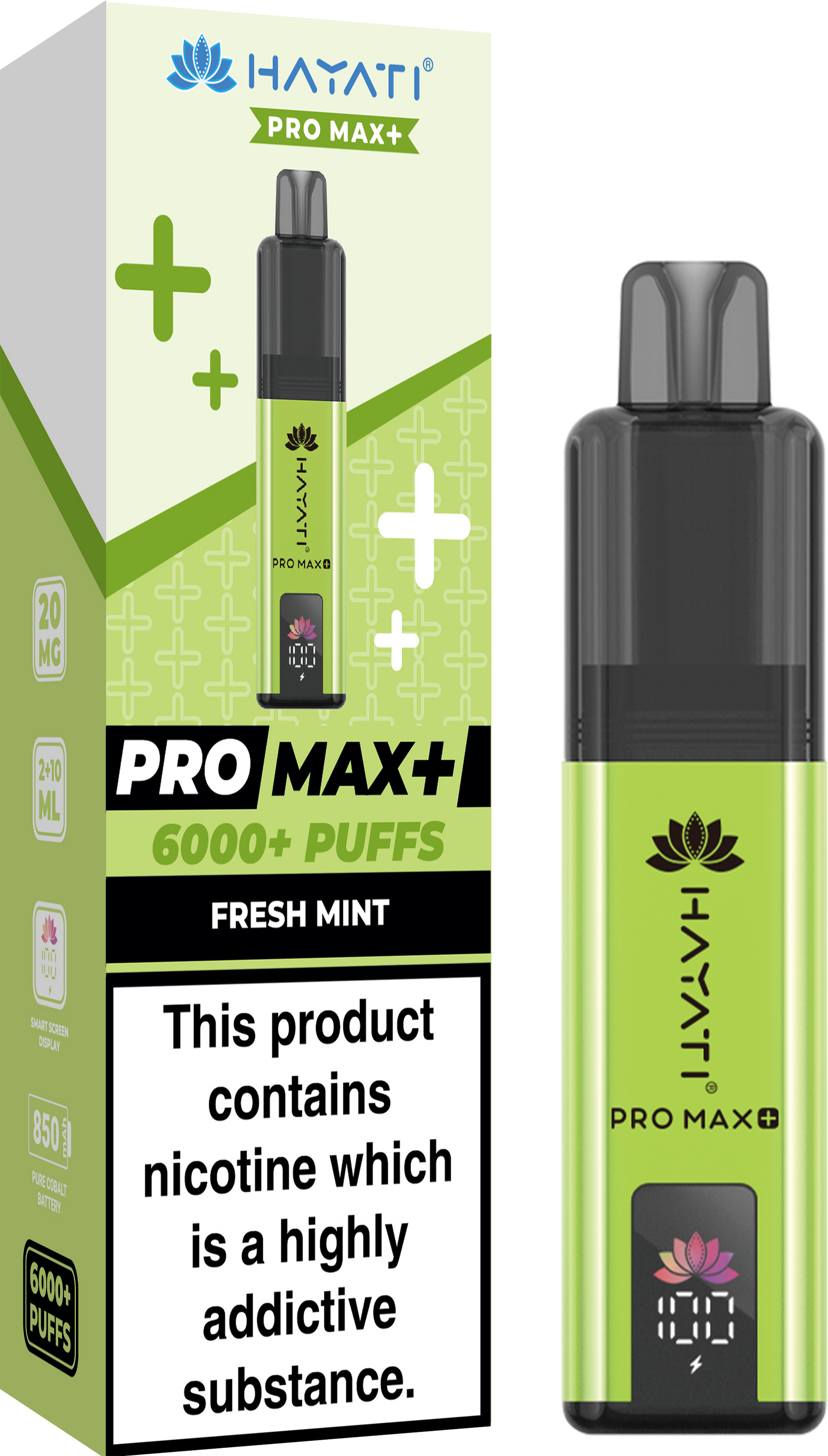 Hayati Pro Max Plus 6000 Prefilled Vape Box of 5