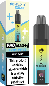 Hayati Pro Max Plus 6000 Prefilled Vape Box of 5